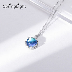 SpringLight Aurora Planet Design Crystal Pendant