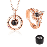 "I LOVE YOU" RING，NECKLACE