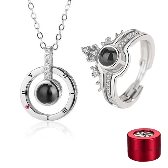 "I LOVE YOU" RING，NECKLACE