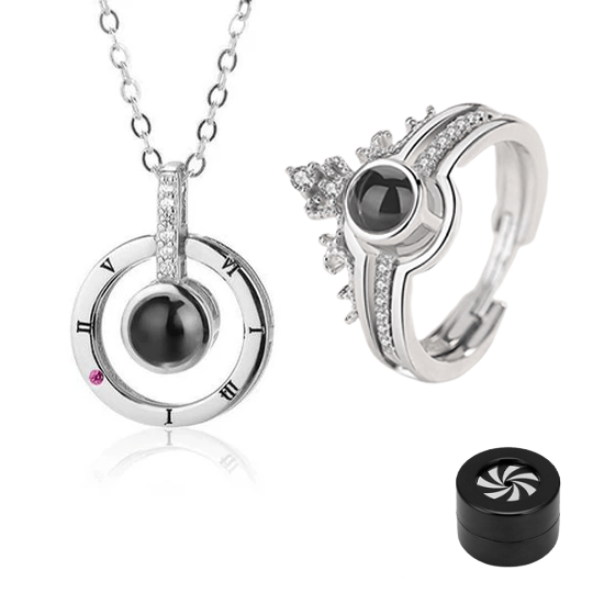 "I LOVE YOU" RING，NECKLACE