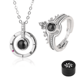 "I LOVE YOU" RING，NECKLACE