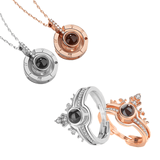 "I LOVE YOU" RING，NECKLACE