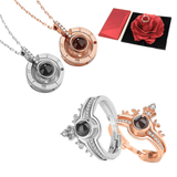 "I LOVE YOU" RING，NECKLACE