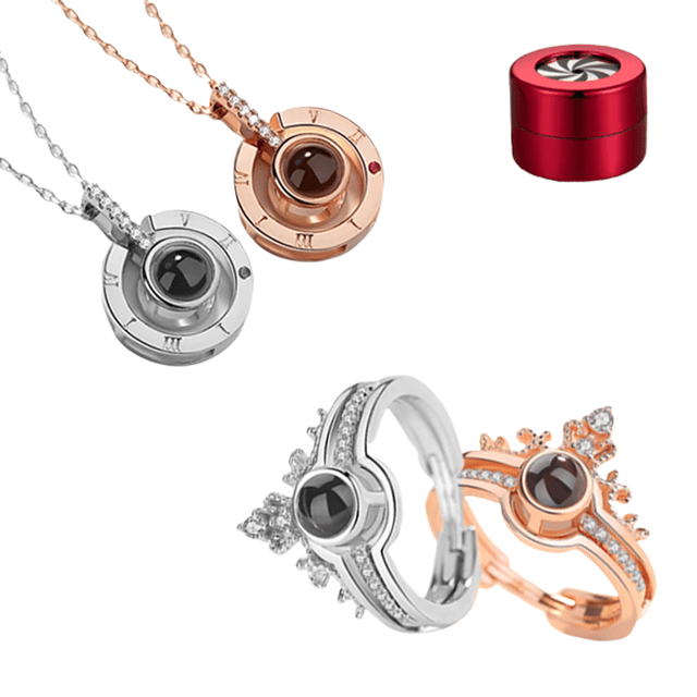 "I LOVE YOU" RING，NECKLACE