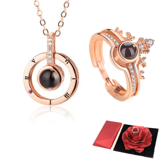 "I LOVE YOU" RING，NECKLACE