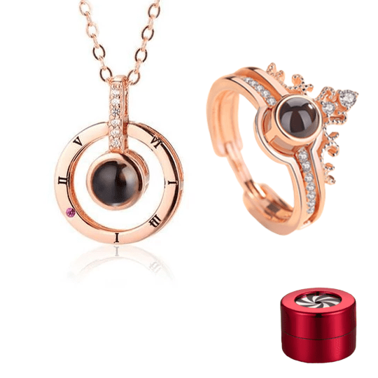 "I LOVE YOU" RING，NECKLACE