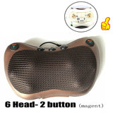 Relaxation Pillow Massager with Heat and Electric Vibrator
