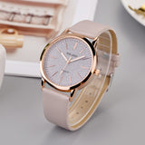 Luxury Brand Leather Quartz Women's Watch Ladies Fashion