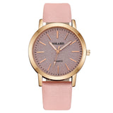 Luxury Brand Leather Quartz Women's Watch Ladies Fashion
