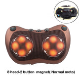 Relaxation Pillow Massager with Heat and Electric Vibrator