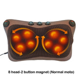 Relaxation Pillow Massager with Heat and Electric Vibrator