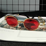 Vintage Small Round Diamond Sunglasses