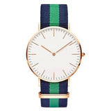 18 Styles Ultra Slim Quartz Watch Simple Nylon Band Relogio Masculino